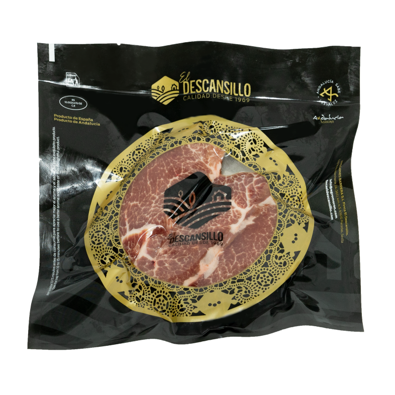 Plato presa ibérica fileteado