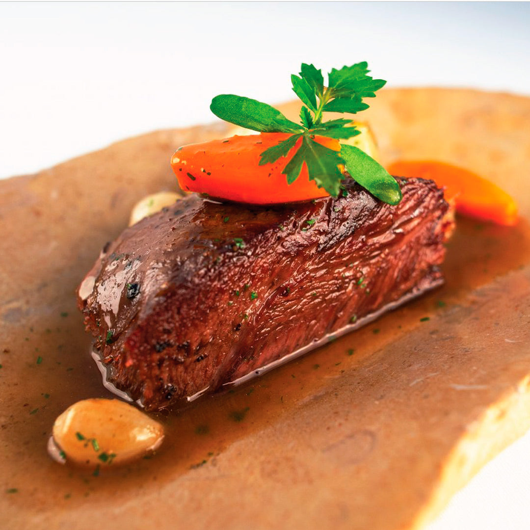 Carrillada de ternera en su jugo a baja temperatura